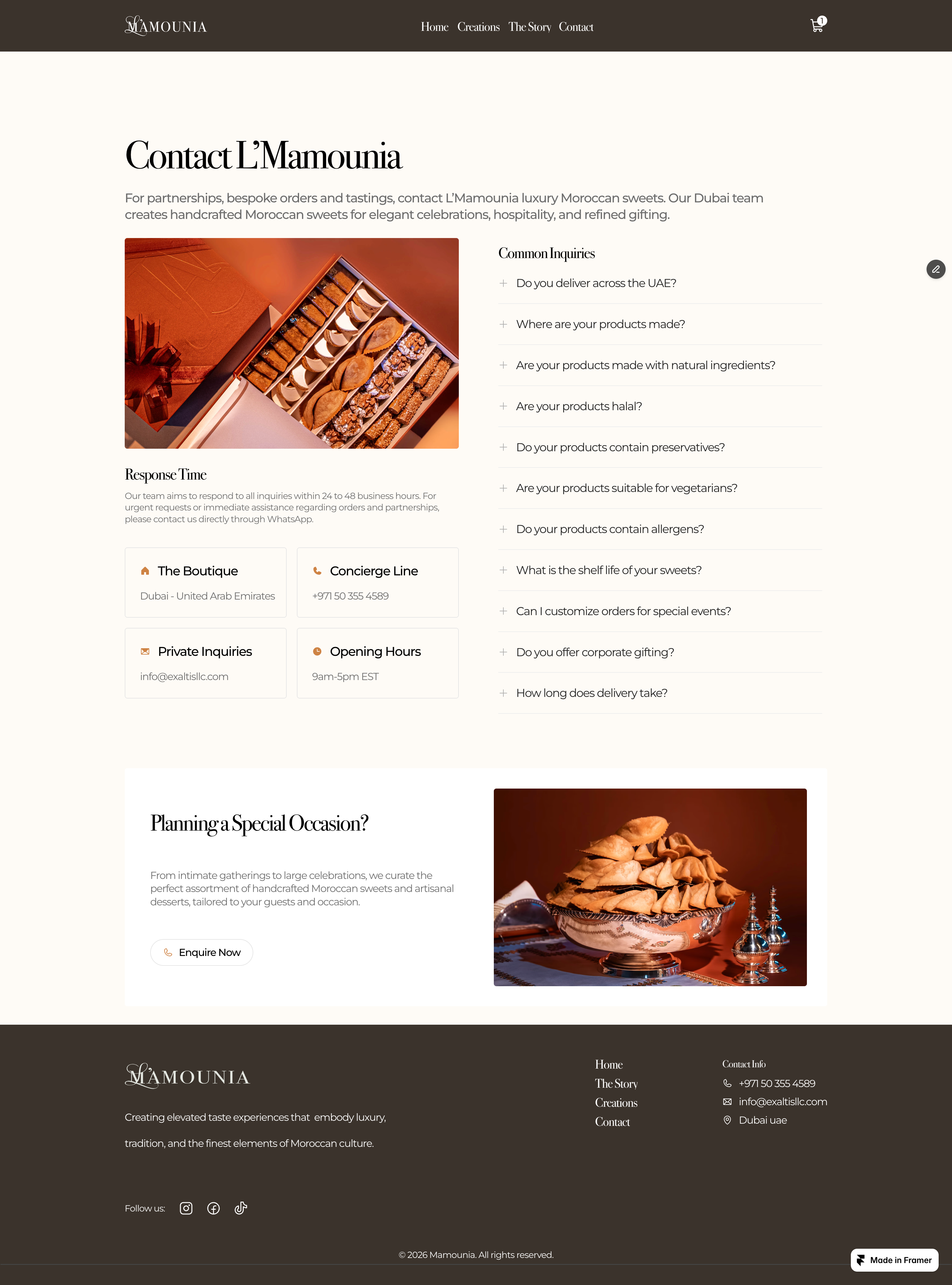 Bespoke Gifting Desk