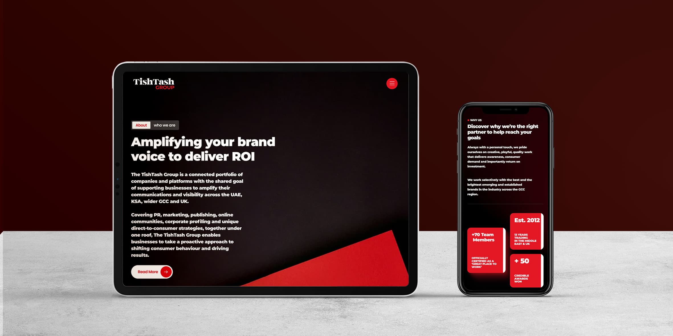 The TishTash Group Presentation Mockup